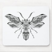 Tattoo van bijen muismat (Voorkant)
