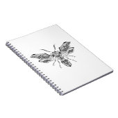 Tattoo van bijen notitieboek (Rechterzijde)