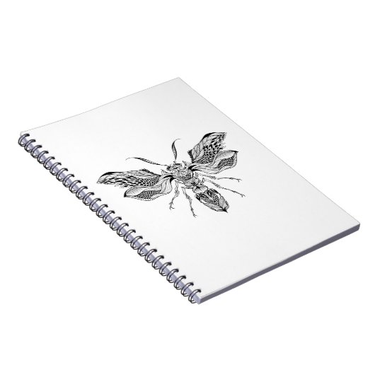 Tattoo van bijen notitieboek (Rechterzijde)