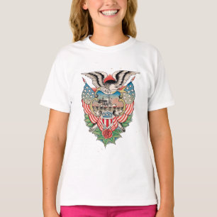Tattoo van de Amerikaanse marine T-shirt