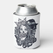 tattoo van de  cichoreilanden blikjeskoeler (Blikje Voorkant)