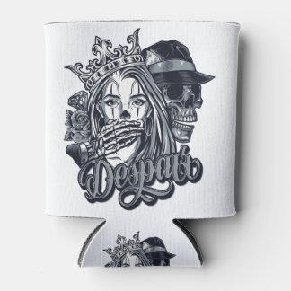 tattoo van de  cichoreilanden blikjeskoeler