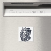 Tattoo van de  cichoreilanden magneet (Insitu (Vaatwasser))