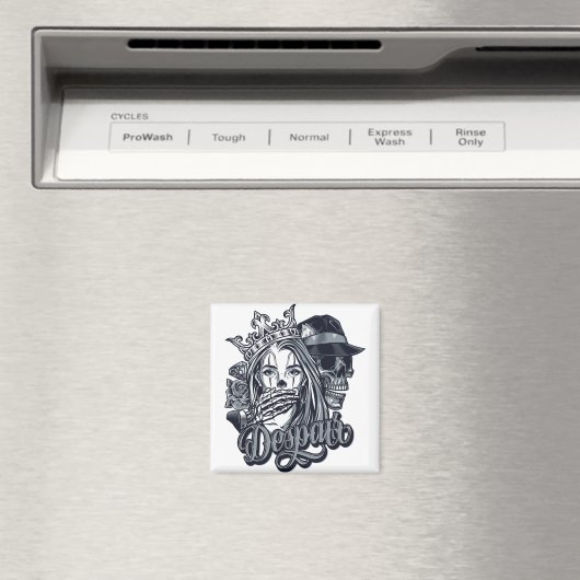 Tattoo van de cichoreilanden magneet (Insitu (Vaatwasser))