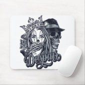 tattoo van de cichoreilanden muismat (Met muis)