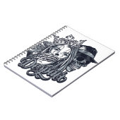 tattoo van de  cichoreilanden notitieboek (Linkerzijde)