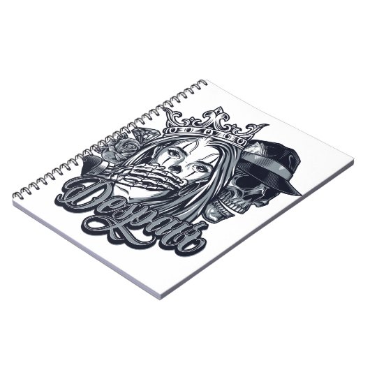 tattoo van de cichoreilanden notitieboek (Linkerzijde)