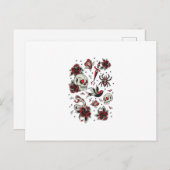 Tattoo van de oude school briefkaart (Voorkant / Achterkant)