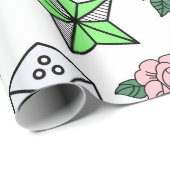 Tattoo van de oude school cadeaupapier (Rol Hoek)