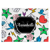 Tattoo van de oude school groot cadeauzakje (Achterkant)