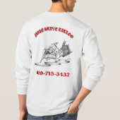 tattoo van de pijnslave - t shirt (Achterkant)