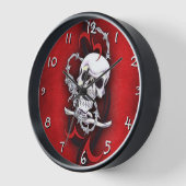 Tattoo van de schedel en de stam (Hoek)