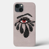 Tattoo van gothic eye Case-Mate iPhone case (Achterkant)