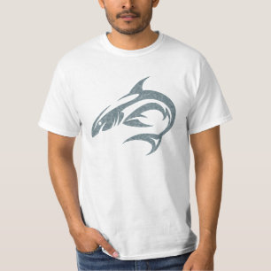 Tattoo van haaien t-shirt