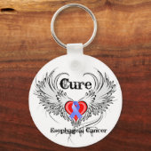 Tattoo van het hart - kure oesofageale kanker sleutelhanger (Voorkant)