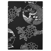 Tattoo van Japanse Koi (Carp) Klembord (Achterkant)