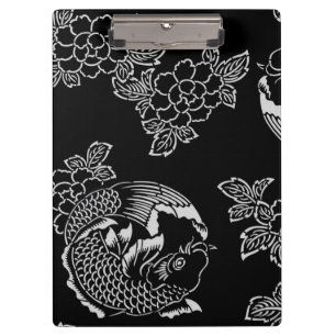 Tattoo van Japanse Koi (Carp) Klembord