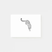 Tattoo van luipaard  post-it® notes (Voorkant)