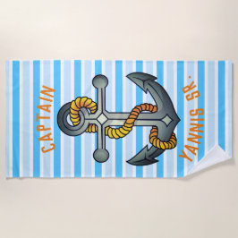 Tattoo van oude school Anchor Strandlaken