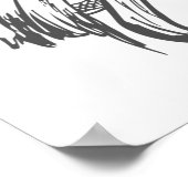 Tattoo van overlijden poster (Hoek)