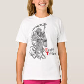 Tattoo van overlijden t-shirt (Voorkant)