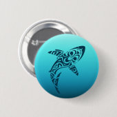 Tattoo van stamhaaien ronde button 5,7 cm (Voorkant /achterkant)