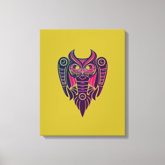 tattoo van stamhout canvas afdruk (Voorkant)