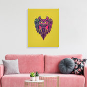 tattoo van stamhout canvas afdruk (Insitu (Woonkamer))