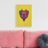 tattoo van stamhout canvas afdruk (Insitu (Woonkamer))