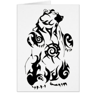 Tattoo van tribaal beer