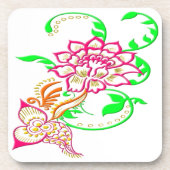 Tattoo ventilator drankjes onderzetter (Voorkant)