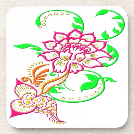 Tattoo ventilator drankjes onderzetter (Voorkant)