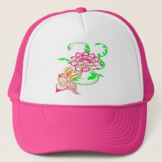 Tattoo ventilator trucker pet (Voorkant)