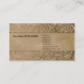 TATTOO - VISITEKAARTJE (Achterkant)