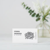 Tattoo Visitekaartje (Staand voorkant)