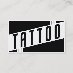 tattoo visitekaartje