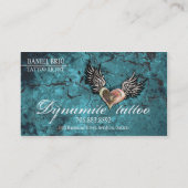 Tattoo Visitekaartje van de Wingen van het Hart va (Achterkant)