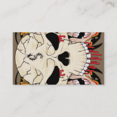 Tattoo Visitekaartje voor nachtvlam (Achterkant)