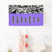 Tattoo vlammen en cirkels zwart + uw rug. en idee spandoek (Insitu)