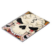 Tattoo Vlamvuur Spiral Notitieboek (Linkerzijde)