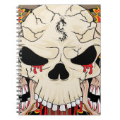 Tattoo Vlamvuur Spiral Notitieboek (Voorkant)