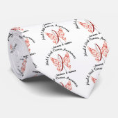 Tattoo vlinder 6.1 hoofd- en halskanker stropdas (Opgerold)