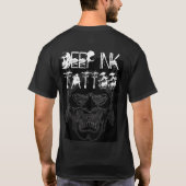 tattoo voor diepe inkt t-shirt (Achterkant)