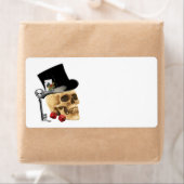 Tattoo voor gothische gambler etiket (Insitu)