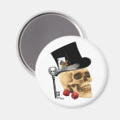 Tattoo voor gothische gambler magneet (Voorkant / Achterkant)