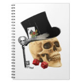 Tattoo voor gothische gambler notitieboek (Voorkant)