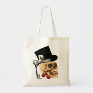 Tattoo voor gothische gambler tote bag