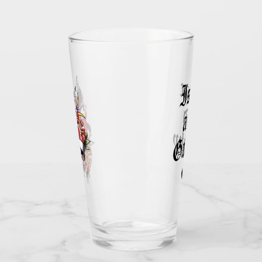 Tattoo voor persoonlijk Valentijnsdag Jubileum Glas (Links)