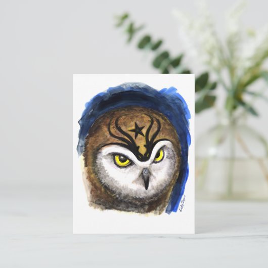 Tattoo Wie Briefkaart (Staand voorkant)