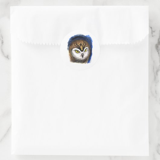 Tattoo Wie Ronde Sticker (Tas)